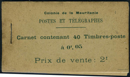 Neuf Sans Charnière N° 20, Carnet Complet De 40ex Du 5c Vert Jaune Et Vert, T.B. Maury - Andere & Zonder Classificatie