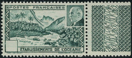 Neuf Sans Charnière N° 138a, 1f Vert Pétain Sans Indication De Valeur, Bdf, TB - Other & Unclassified