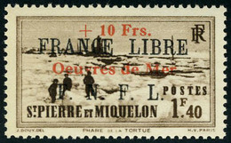 Neuf Sans Charnière N° 311A/B, La Paire France Libre Oeuvres De Mer, TB - Altri & Non Classificati