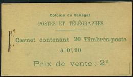 Neuf Sans Charnière N° 73, 10c Vert Jaune Et Vert, Carnet Complet De 20ex Variété F Brisé T.B. Maury Carnet 6a - Andere & Zonder Classificatie