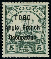 Neuf Avec Charnière N° 32, 5pf Anglo French Occupation, TB Signé A Brun - Altri & Non Classificati