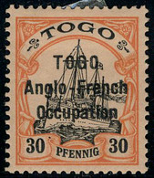 Neuf Avec Charnière N° 37, 30pf  Anglo French Occupation, Type I, TB Signé A Brun - Sonstige & Ohne Zuordnung