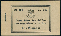 Neuf Sans Charnière Carnet N°C260a II. 10ö Violet. Dentelés 3 Côtés Tenant à Dentelés 4 Côtés. Feuillets Agrafés à L'env - Otros & Sin Clasificación