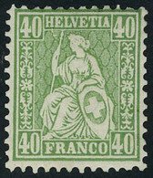 Neuf Avec Charnière N° 39, 40c Vert T.B. Zurmstein 34 : 1800 CHF - Other & Unclassified