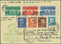 Lettre Zeppelin 6 SAF 1932 Pour Le Brésil TB - Other & Unclassified