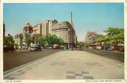 BRESIL  RIO DE JANEIRO  Praça Paris Com Senado Federal - Rio De Janeiro