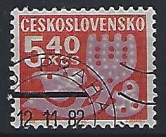 Czechoslovakia 1971-83  Postage Due (o) Mi.102y - Portomarken