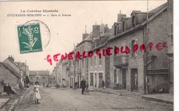 19- EYGURANDE - GARE ET AVENUE - CORREZE - Eygurande