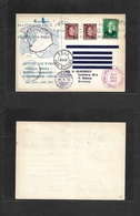 Airmails - World. 1953 (23 May) NORWAY - JAPAN - INDIA - DENMARK. Special Multifkd Flight. North Pole Hemisphere Routing - Otros & Sin Clasificación