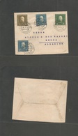 Albania. 1916 (26 Sept) Oschkodra - Medna Military. Multifkd Envelope. VF. - Albania