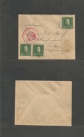 Albania. 1917. Durazzo - Scutari. Military Mail. Multifkd Envelope. - Albania