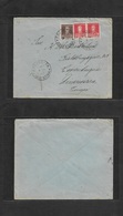 Argentina - Xx. 1927 (12 Nov) Freyre CB - Denmark, Copenhagen. Multifkd Env. Fine Depart Post Office Usage. - Altri & Non Classificati