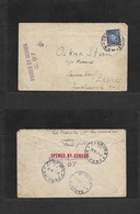 Australia. 1940 (Dec) NSW, Sydney - Zagreb, Croatia, Samobor (14 Feb 41) Censor Fkd Env + Arrival Cachet. Extraordinary  - Other & Unclassified