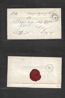 Austria. 1863 (14 July) Croatia (next To Bosnia Frontier) Rajeroselo - Zupanje (14 July) Complete EL Official Mail Vds.  - Sonstige & Ohne Zuordnung
