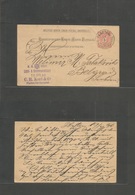 Austria. 1890 (19 July) Platten - Serbia, Belgrade. Fine Used Stat Card. - Other & Unclassified