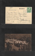 Austria. 1908 (3 Aug) Semmenbeng - Brod, Sloven. Fkd View Card, Box Date Name Cachet. Semmening Hotel. Fine. - Altri & Non Classificati