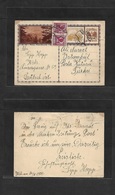 Austria - Stationery. 1931 (20 Feb) Wien - Turkey, Istambul 10gr Brown Utscher Illustr Stat Card + Dest. Fine. - Autres & Non Classés