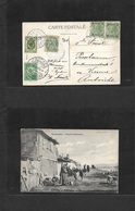 Austrian Levant. 1908. Dardanelles - Wien, Pressbaum, Austria. Multifkd Ppc, With Austrian, French, Russian And Turkish  - Andere & Zonder Classificatie