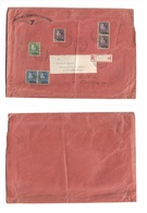 Belgium - Xx. 1938 (24 June) European Aeropostal Conference. Bruxelles - Barcelona, Spain. Registered Multifkd Envelope, - Altri & Non Classificati