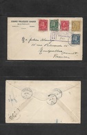 Canada. 1931 (3 March) Limoilou, Quebec - France, Montpellier (14 March) Registered Multifkd Envelope. Fine Used. - Other & Unclassified