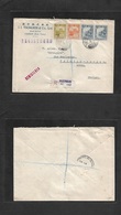 China - Xx. 1940 (26 April) Manchuria. Japanese Occup Period, Harbin - UK, England Essex, Frinton On Sea. Registered Com - Otros & Sin Clasificación