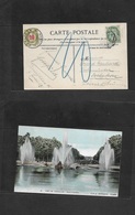 France - Xx. 1907. Versailles - Switzerland, Oerlikon. Fkd Ppc + Taxed + Swiss P. Due 10c Red / Green Tied Cds At Arriva - Sonstige & Ohne Zuordnung