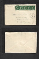 France - Xx. 1922 (20 Jan) Japan Origin Cover Addressed To Student In Chemistry In Germany, Braunschweig Bearing 10c Gre - Sonstige & Ohne Zuordnung