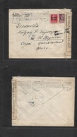 German States-Bayern. 1920 (21 April) Munich - Coroni, Greece. Fkd Env + Arrival Censor Label, Tied Cachet. Better Usage - Otros & Sin Clasificación