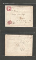 German States-Prusia. C. 1860 (8 Nov) Torgau - Berlin. 1gr Intense Red Large Size Stat Env + 1gr Silber Rose, Good Margi - Other & Unclassified