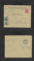 Germany - Xx. 1920 (16 Dec) Munich - Switzerland, Lachsen (18 Dec). Germania Fkd Comercial Envelope + Taxed + Arrival Sw - Otros & Sin Clasificación