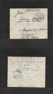 German Col-Swa. 1904 (30 Nov) Shiffpost. Hambug Line. DSWA - Germany, Altenkirchen (11 Dec) Foldpost. FM Oval Cachet. VF - Other & Unclassified