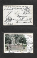 German Col-Swa. 1905 (8 July) Feldpost Card. Windhuk - Posen, Germany (14 Aug) Remembrance War Moment Ppc. - Other & Unclassified