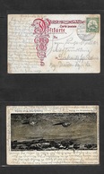 German Col-Swa. 1909 (24-25 Apr) Windhuk - Gorknitz, Germany. Keetmanshoop Fkd 5 Pf Green Photo Card. Family Text. - Other & Unclassified