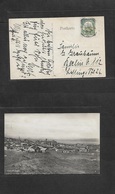 German Col-Swa. 1911 (26 Feb) OTUWARONO - Germany, Berlin. Luderitzbucht Photo Ppc Fkd 5 Pf Green, Tied Cds. - Other & Unclassified