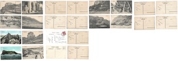 Gibraltar. C. 1905-10s. Postcard Ppc Selection Of 12. Most Fine. Incl Some Collecting Group, One Circulated. - Gibraltar