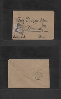 Great Britain. 1900 (July 3) Walworth - Switzerland, Bern (4 July) Fkd 5d QV Envelope, Cds. VF. - ...-1840 Prephilately