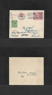 Great Britain - Xx. 1924 (Aug 14) Wembley Exhibition, London - Austria. Gorlitz, Fwded Slogan Cachet. 1d Red Stat Card + - ...-1840 Prephilately