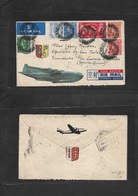 Great Britain - Xx. 1952 (3 March) Glasgow, Scotland - Spanish Fernando Poo, Guinea. West Africa (8 March) Air Multifkd  - ...-1840 Prephilately