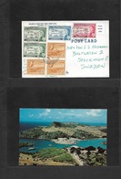 Bc - Antigua. 1960 (21 May) St. Johns - Sweden. Air Multifkd Ppc. Mixed Issues. VF. - Other & Unclassified