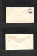 Bc - Ceylon. C. 1887-8. 5c / 4cts Every Blue Stationary Envelope Mint. Inverted Overprint. VF. - Andere & Zonder Classificatie