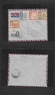 Bc - Malta. 1963 (Aug 21) Paola, Santa Lucia, Turxien - Brazil, SP (1 Sept) Air Multifkd Envelope. Small Village Origin  - Other & Unclassified