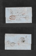 Bc - Mauritius. 1875 (27 May) GPO - France, St. Malo. Registered EL Red Depart Registered Cachet + "R" + Red Octogonal " - Other & Unclassified