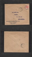 Bc - Mauritius. 1939 (9 Dec) GPO - Rhodesia, Bulawayo. 12c Fkd Env, Cds. Comercial Advertising Cº. Fine + Dest. - Other & Unclassified