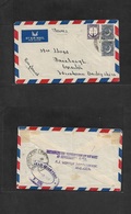 Bc - Pakistan. 1950 (7 March) British Forces  Headquarter - UK, Oxenton, Wrexham. Air Multifkd Envelope + Reverse Rawal  - Other & Unclassified