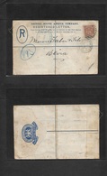 Bc - Rhodesia. 1894 (20 Nov) Untali - Beira, Portuguese Mozambique Company With Blue CHIMOIO (22-23 Nov) Cds Twice Appli - Altri & Non Classificati