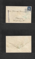 Bc - Samoa. C. 1916-7. German Samoa - Australia. POW Fkd At Switzerland Envelope, Depart Censored Blue "3/Samoa/GRI" Spe - Other & Unclassified