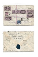 Bc - Sierra Leone. 1930 (19 Oct) Freetown - Germany, Postdam (29 Oct) Registered Espectacular Multifkd Envelope (14 Stam - Other & Unclassified