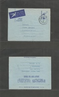 Bc - Swa. 1955 (12 June) Okahandja - Finland. Stationery Air Lettersheet. Bird Issue. VF Ith Proper Text Contains. - Other & Unclassified