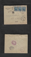 Haiti. 1916 (6 May) Port Au Prince - USA, NYC (17 May) Registered Multifkd Envelope. Fine. - Haiti