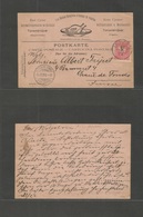 Hungary. 1899 (22 Nov) Ujvar - Switzerland, Chaux De Fonds (24 Nov) Chiken Food Illustrated Fkd Private Card. VF. - Other & Unclassified